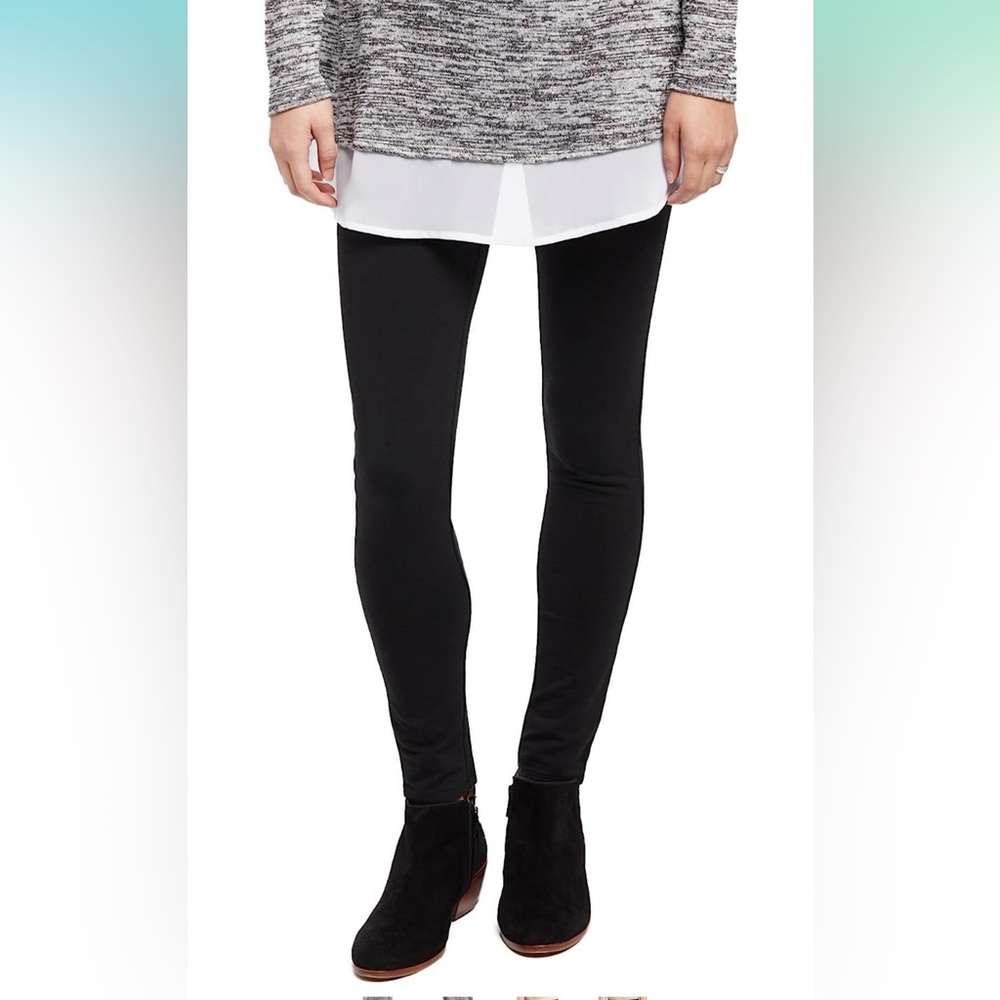 Motherhood Maternity Women's Maternity French Terry Secret Fit Belly Leggings